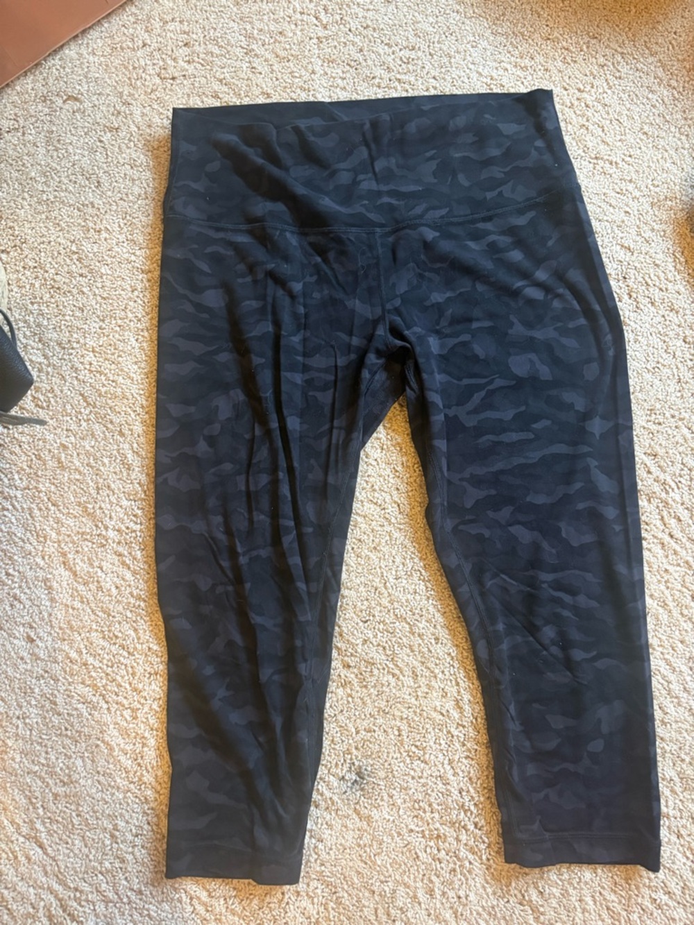 Black Camouflage Leggings